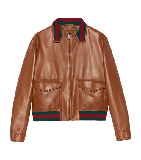 bomber gucci jacket men|farfetch Gucci bomber jacket.